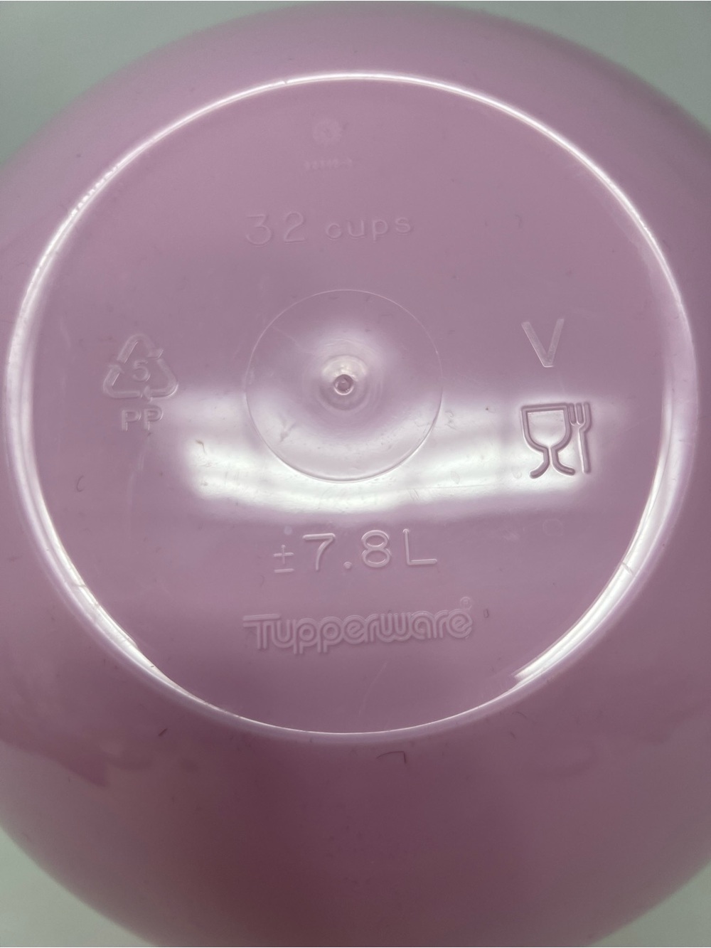 Tupperware Thatsa Bowls Mixing Serving & Storage One 12 Cups One 32 Cups Pink - Picture 6 of 7